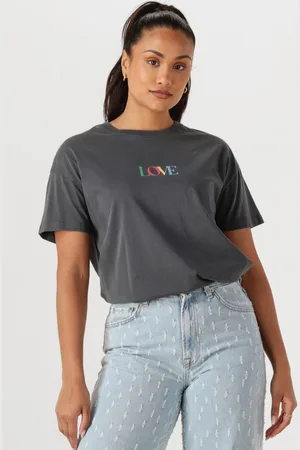 Catwalk Junkie Damen Tops & T-Shirts Graphic Tshirt - - Größe 36