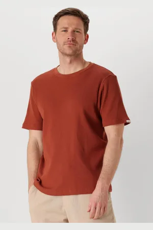 Anerkjendt Herren Polos & T-Shirts Akkiki S/s Waffle Tee - - Größe XL