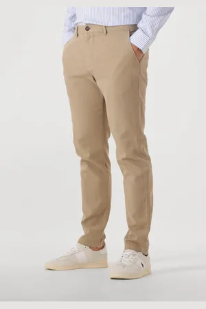 SELECTED Herren Hosen Slh175-slim Miles Structure Dyed Pant - - Größe 33/32