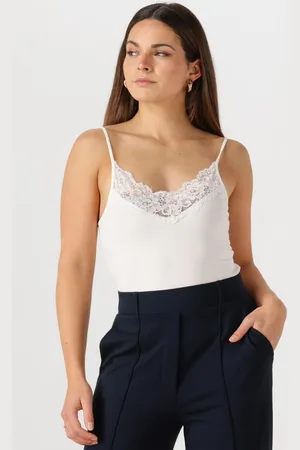 Jansen Amsterdam Damen Tops & T-Shirts V306 Singlet - - Größe XL
