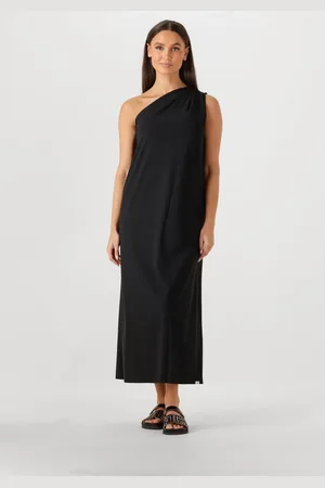 penn ink Damen Kleider Dress One Shoulder - - Größe 34