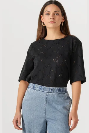 Object Damen Tops & T-Shirts Objava 2/4 Lo O-neck Top - - Größe XL