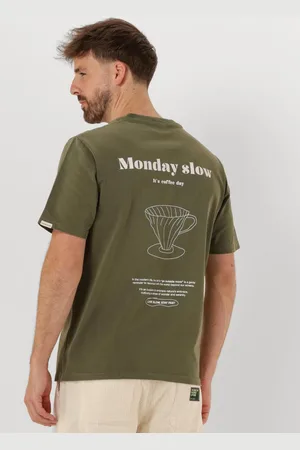 Anerkjendt Herren Polos & T-Shirts Akkikki Monday Slow Tee - - Größe XL