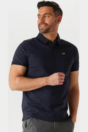 PME Legend™ Herren Polos & T-Shirts Short Sleeve Polo Jacquard Jersey - - Größe XL