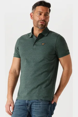 PME Legend™ Herren Polos & T-Shirts Short Sleeve Polo Jacquard Jersey - - Größe XL