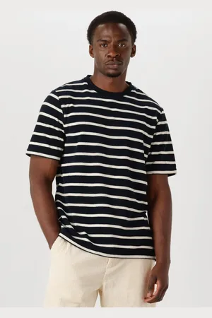 Anerkjendt Herren Polos & T-Shirts Akkikki Frotte Stripe Tee - - Größe XL