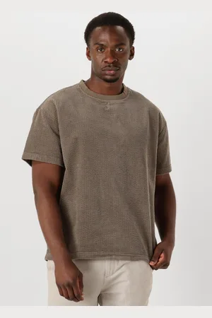 Anerkjendt Herren Polos & T-Shirts Akvillads Corduroy S/s Tee - - Größe XL
