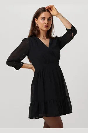 Scotch&Soda Damen Kleider Wrap Mini Dress - - Größe 36