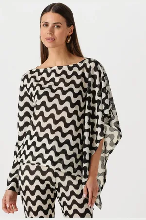 Ana Alcazar Damen Tops & T-Shirts Top Crepe - - Größe 34