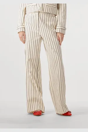 Aaiko Damen Hosen Sonja Stripe Co 570 - - Größe XL