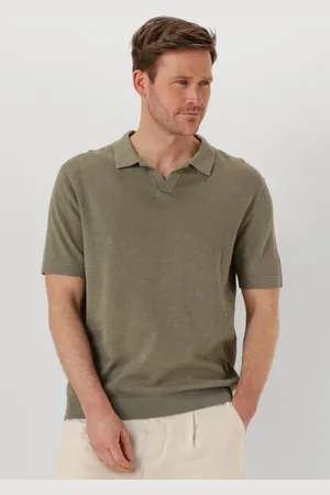 SELECTED Herren Polos & T-Shirts Slhmattis Ss Knit Sun Open Polo Noos - - Größe XL