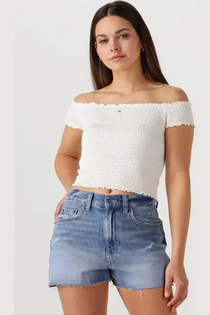 Tommy Hilfiger Damen Tops & T-Shirts Tjw Crp Smock Top - - Größe XL