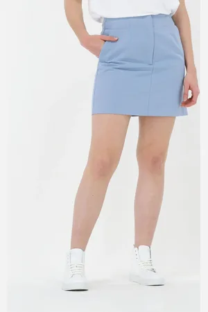 ANOTHER LABEL Damen Röcke Fabienne Denim Skirt - - Größe XL