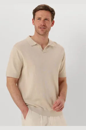 SELECTED Herren Polos & T-Shirts Slhmattis Ss Knit Sun Open Polo Noos - - Größe XL