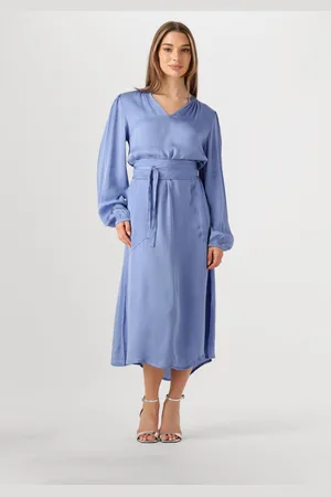 Lollys Laundry Damen Kleider Parisll Midi Dress Ls - - Größe XL