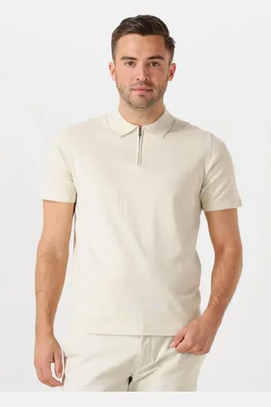 Dstrezzed Herren Polos & T-Shirts Dorian Zip Polo - - Größe XL