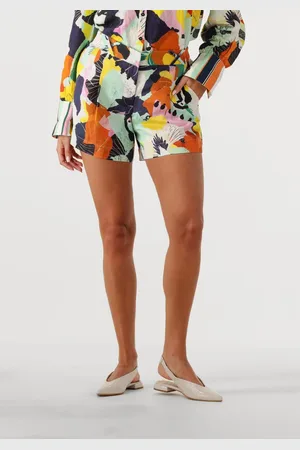 POM Amsterdam Damen Hosen Paradise Linen Short - - Größe 34
