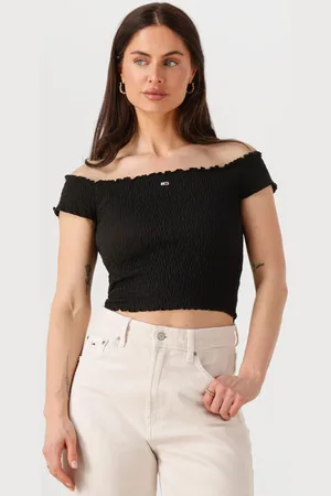 Tommy Hilfiger Damen Tops & T-Shirts Tjw Crp Smock Top - - Größe XL