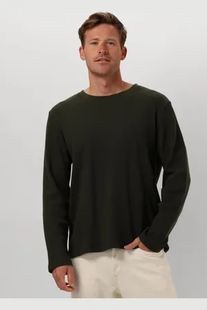 Anerkjendt Herren Polos & T-Shirts Akkikki L/s Waffle Tee - - Größe S