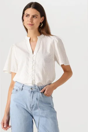 Y.A.S Damen Tops & T-Shirts Yastia Ss Top S. Noos - - Größe 34