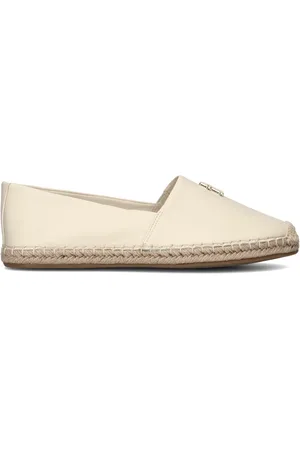 Tommy Hilfiger Damen Espadrilles Th Logo Leather Espadrille - - Größe 36