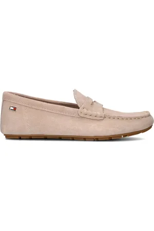 Tommy Hilfiger Damen Loafer Flag Soft Suede Drive - - Größe 36