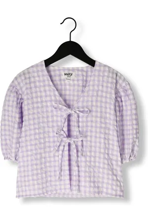 Salty Stitch Mädchen Blusen Gingham Blouse - - Größe 116