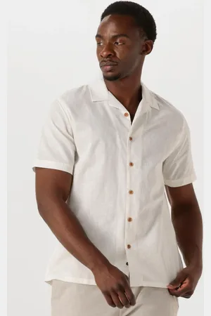 Anerkjendt Herren Hemden Akleo Sss Cot/linen Shirt - - Größe XL