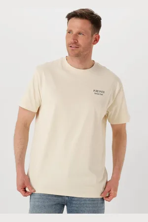 Pure Path Herren Polos & T-Shirts Regular Fit Crewneck Ss T-shirts - - Größe XL