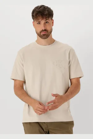 Calvin Klein Herren Polos & T-Shirts Ck Applique Tee - - Größe XL