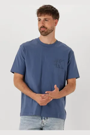 Calvin Klein Herren Polos & T-Shirts Ck Applique Tee - - Größe XL