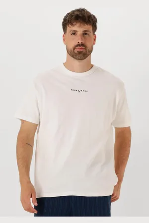 Tommy Hilfiger Herren Polos & T-Shirts Tjm Rlx Linear Logo Tee - - Größe XL