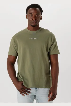 Tommy Hilfiger Herren Polos & T-Shirts Tjm Rlx Linear Logo Tee - - Größe XL