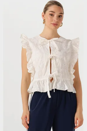 Object Damen Tops & T-Shirts Objcilie S/l Top Rep - - Größe 34