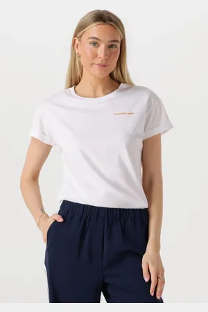 Colourful rebel Damen Tops & T-Shirts Summer Shell Boxy Tee - - Größe XS
