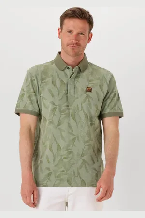 PME Legend™ Herren Polos & T-Shirts Two Tone Pique Printed - - Größe XL