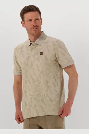 PME Legend™ Herren Polos & T-Shirts Two Tone Pique Printed - - Größe XL