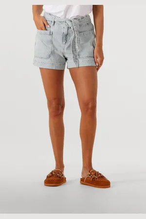 Catwalk Junkie Damen Hosen Denim Short With Elastic Waistband - - Größe 34