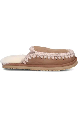 Mou Damen Hausschuhe Slipper Full Eskimo Stitch - - Größe 36