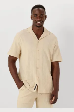 Butcher of Blue Herren Hemden Ripley Structure Shirt - - Größe XL