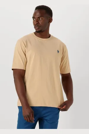 Shiwi Herren Polos & T-Shirts Men Finn Relaxed T-shirt Coral Logo - - Größe XL