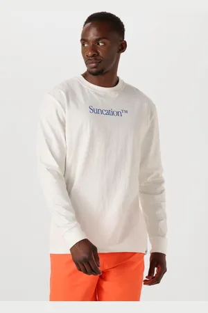 Shiwi Herren Polos & T-Shirts Men Jude Regular Longsleeve Suncation - - Größe XL