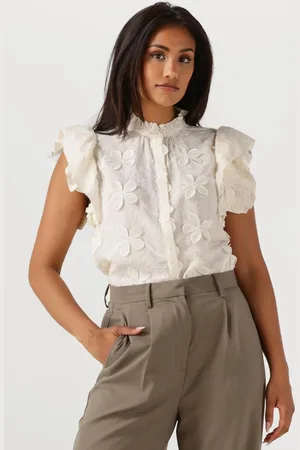 Aaiko Damen Tops & T-Shirts Gezana Embroidery Vis 671 - - Größe XL