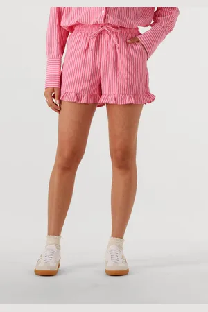 Colourful rebel Damen Hosen Sensa Striped Ruffle Short - - Größe XL