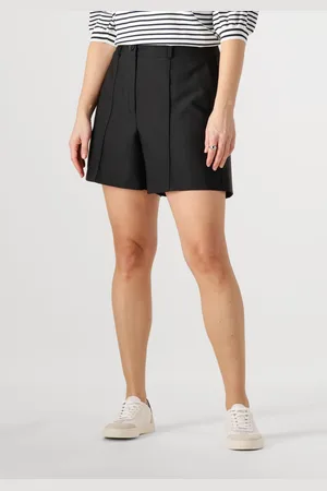 Jansen Amsterdam Damen Hosen Mylena Short Wtq 441 Bandpleat - - Größe 34