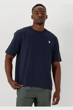 Shiwi Herren Polos & T-Shirts Men Finn Relaxed T-shirt Coral Logo - - Größe XL