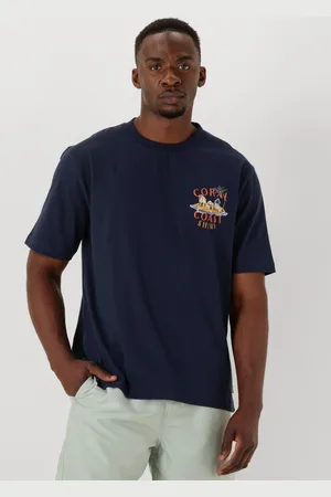 Shiwi Herren Polos & T-Shirts Men Finn Relaxed T-shirt Coral Coast - - Größe XL