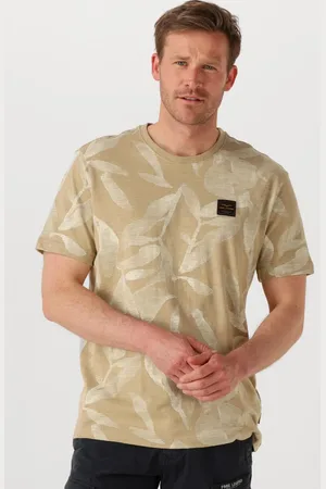 PME Legend™ Herren Polos & T-Shirts Slub Jersey Aop - - Größe XL