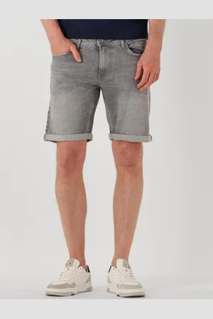 Pure Path Herren Jeans The Steve Skinny Fit Denim Shorts - - Größe 28