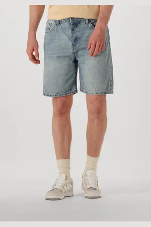 Pure Path Herren Jeans The Owen Regular Fit Denim Shorts - - Größe 28